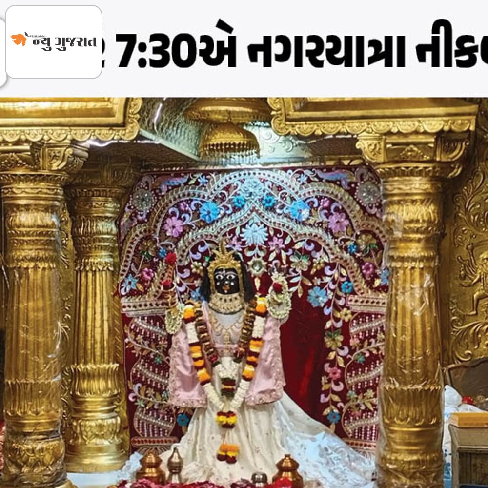 614 વર્ષ પછી અમદાવાદમાં માતા ભદ્રકાળી નગરયાત્રાએ નીકળશે:26મીએ નગરદેવીની યાત્રાનું કોણ પ્રસ્થાન કરાવશે તે અસ્પષ્ટ, 6.25 કિમી લાંબી યાત્રાની તમામ તૈયારીઓ થઈ ગઈ છે