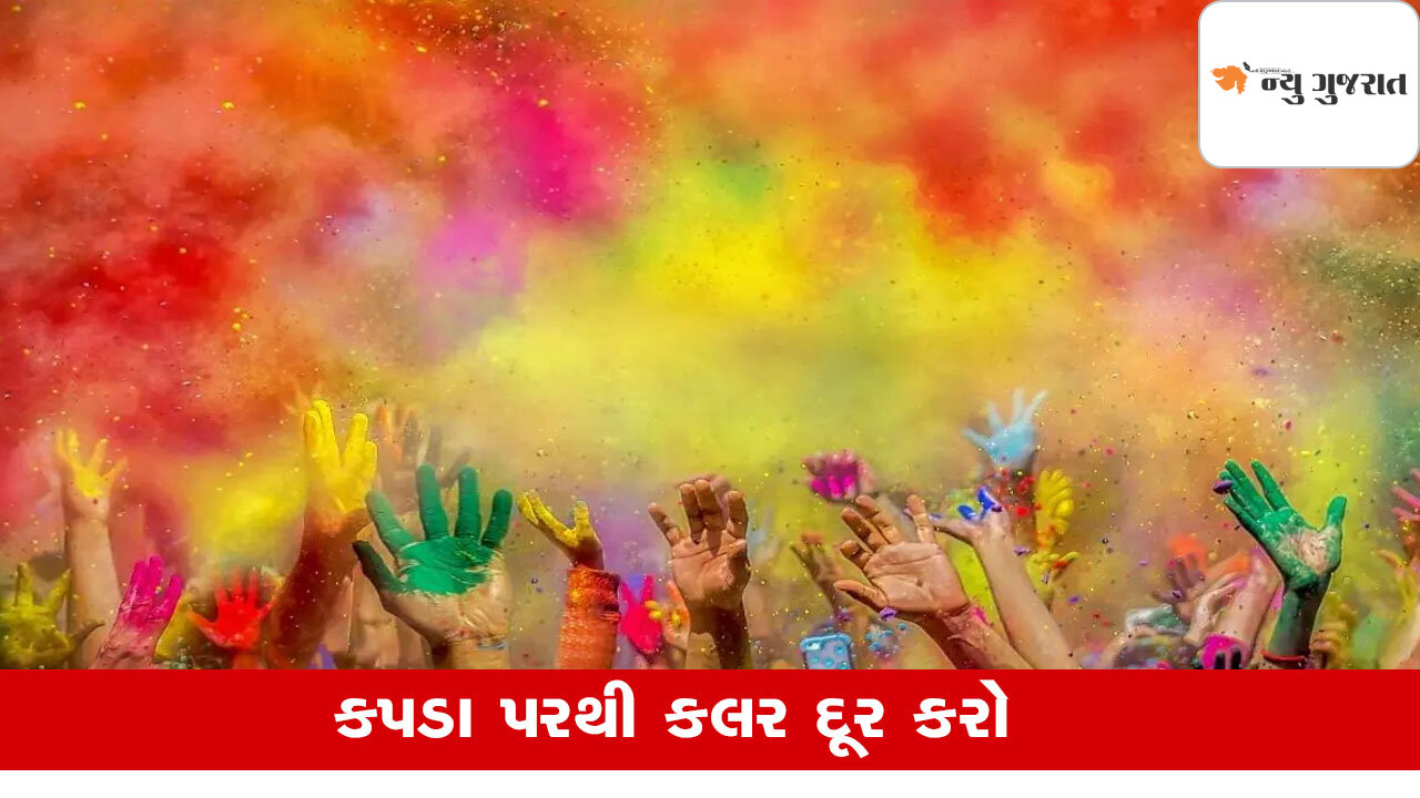 Holi 2025: હોળી રમ્યા પછી કપડા પરથી કલર દૂર કરવાની જાણો ટ્રિક્સ
