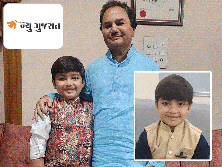 બાળ હનુમાનભક્તને હનુમાન ચાલીસા અર્થ સાથે કંઠસ્થ:7 વર્ષનો શૌર્ય ભગવાન શ્રીરામની 40 પેઢીનાં નામ બોલે છે કડકડાટ, મોટિવેશનલ સ્પીકર બનવાનું સ્વપ્ન
