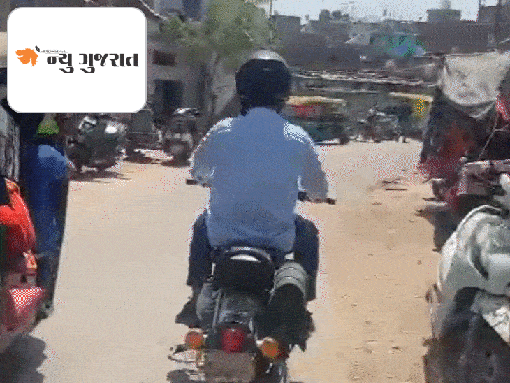 ન્યુ ગુજરાત રિપોર્ટરે બુલેટ પર બેસી જણાવી ચંડોળા તળાવ ડિમોલિશનની સ્થિતિ:સૂર્યનગરી પોલીસચોકીથી લઈ લલ્લા બિહારીના ફાર્મહાઉસ સુધી, ક્યાંથી અને કેવી રીતે કરી હતી શરૂઆત