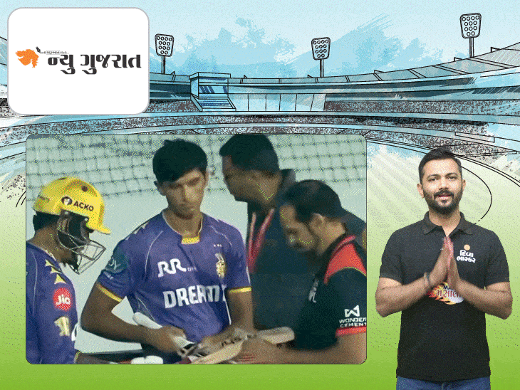 સુનીલ નારાયણના બેટથી અમ્પાયરને શું વાંધો પડ્યો?:અય્યરના નામે ગજબનો રેકોર્ડ બની ગયો, ફીમેલ ક્રિકેટર સાથે દેખાયેલો મયંક હવે IPL માટે ફિટ
