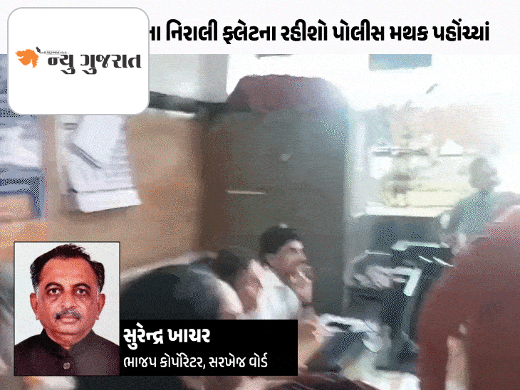 ‘દાદાનું બુલડોઝર બધે ચાલશે પણ ભાજપના નેતાઓ પર નહિ’:ફ્લેટમાં કોર્પોરેટરના ભાઈની 3 દુકાન ગેરકાયદે, રિડેવલોપમેન્ટમાં પૈસા માગી લોકોને ધમકાવ્યાં; કોર્પોરેટર સામે ફરિયાદ
