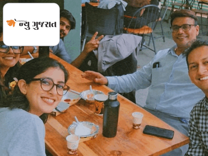 'અમદાવાદ મારા માટે બીજું ઘર!':IIM કેમ્પસની તસવીર અને મિત્રો સાથે કેન્ટીનની મજા, 'બિગ બી'ની દોહિત્રી નવ્યા નંદાની પોસ્ટ વાઈરલ