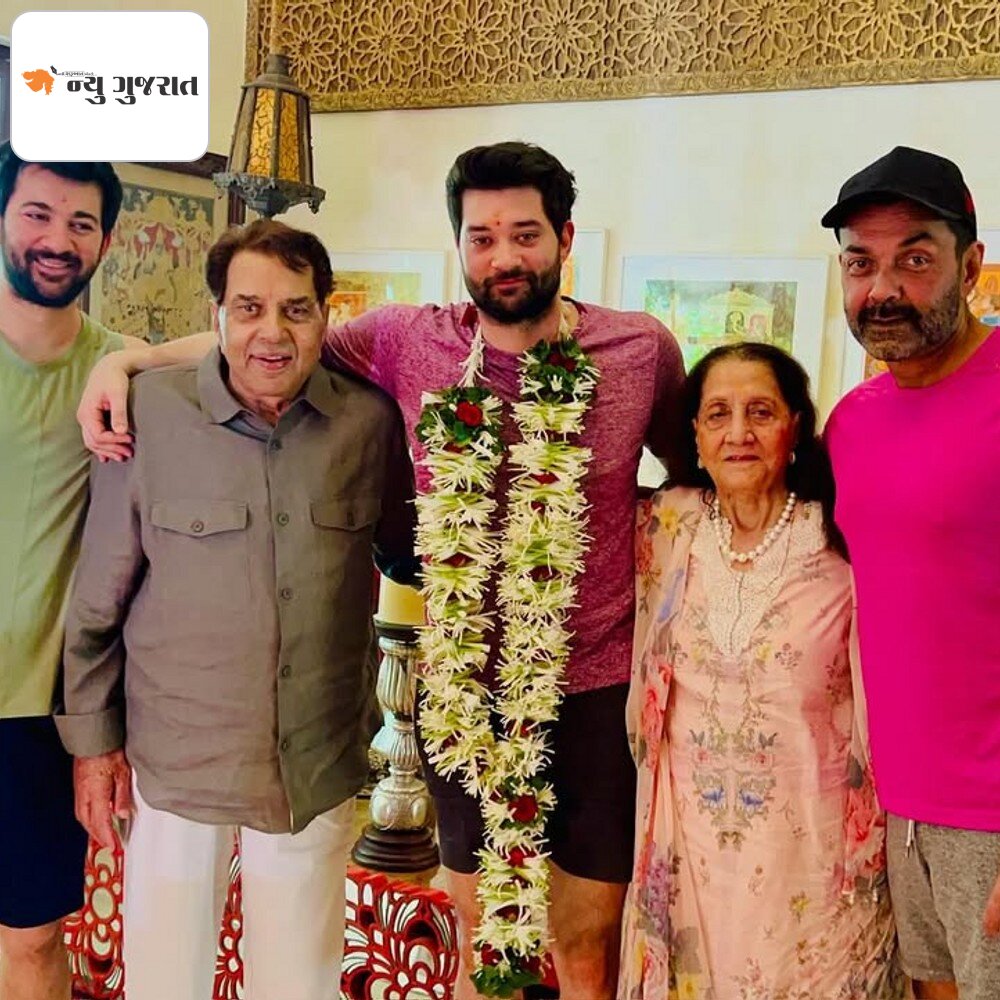 'અપને તો અપને હોતે હે':ધર્મેન્દ્રએ પ્રથમ પત્ની પ્રકાશ કૌર સાથે પૌત્ર રાજવીરનો જન્મદિવસ ઉજવ્યો