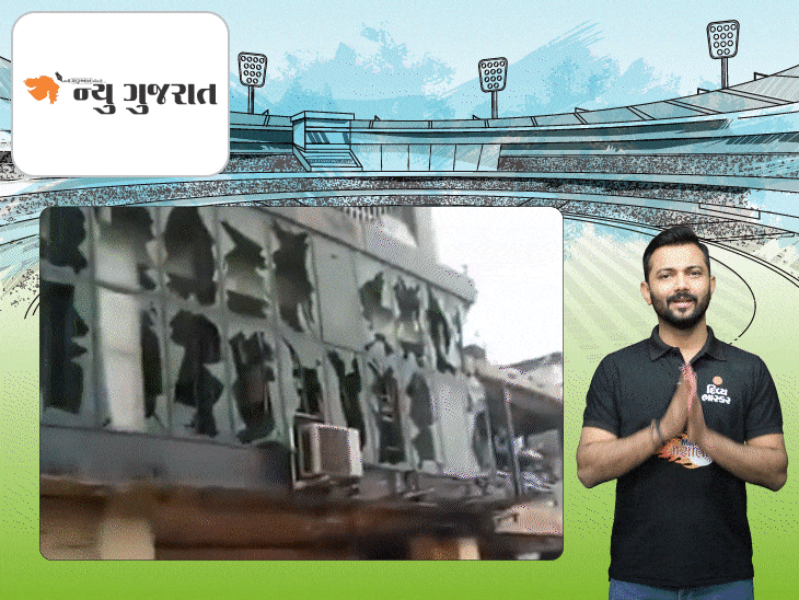 મોદી સ્ટેડિયમને ધમકી આપનાર પાકિસ્તાનનો દુનિયા સામે ભવાડો:રિપોર્ટરે રાવલપિંડી સ્ટેડિયમ બહારથી જ પોલ ખોલી દીધી; ગંભીરે કયા ક્રિકેટરને 'ટેક્સ ચોર' ગણાવ્યા?