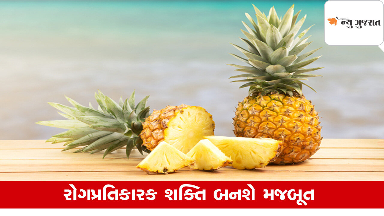 Tips : વિટામિન સીનો સ્ત્રોત Pineapple Fruit સ્વાસ્થ્યમાં લાભદાયી