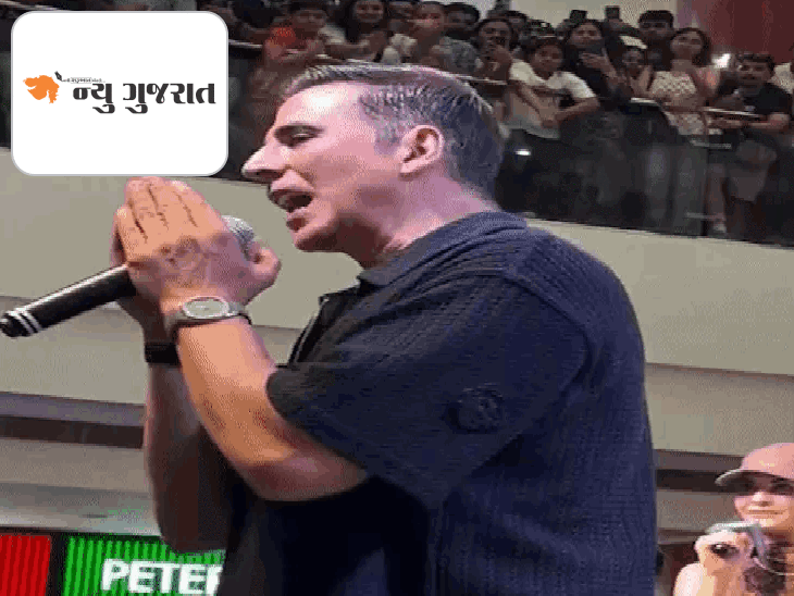 'પ્લીઝ બે હાથ જોડીને વિનંતી છે….':'હાઉસફૂલ 5'ની પ્રમોશન ઇવેન્ટમાં ભીડ બેકાબૂ, મહિલાઓ- બાળકો રડતાં દેખાયાં; અક્ષયે માંડ-માંડ પરિસ્થિતિ સંભાળી