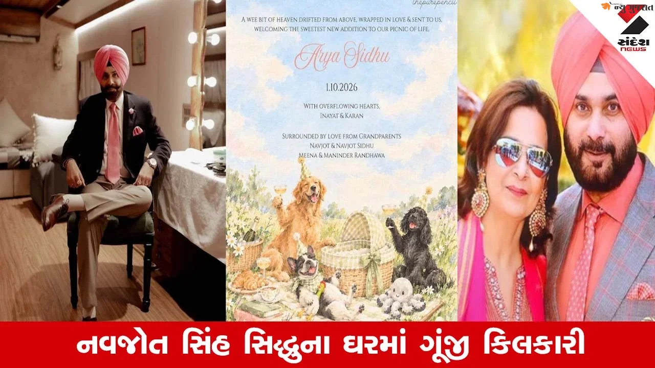 Arya Name Meaning : નવજોત સિંહ સિદ્ધુ બન્યા દાદા, પૌત્રીનું નામ માતા દુર્ગા અને પાર્વતી સાથે સંકળાયેલું, જાણો તેનો અર્થ