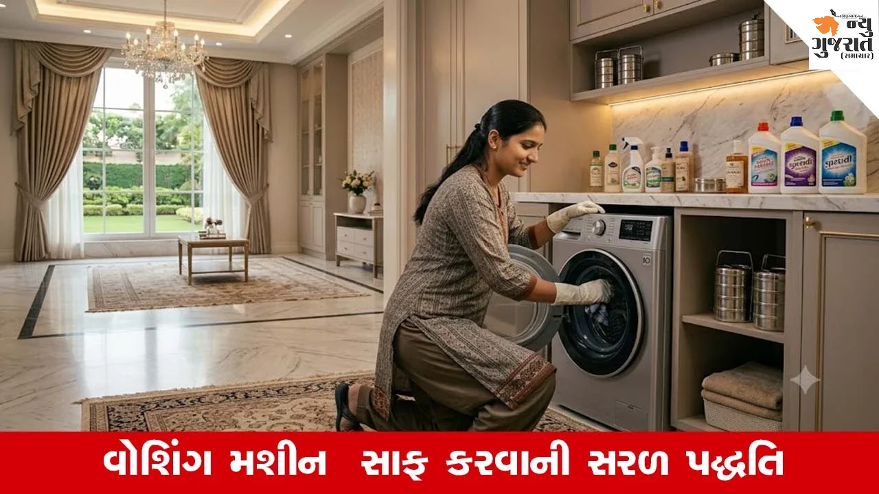 Home Hacks : કપડાંની સફાઈ કરતાં વોશિંગ મશીનમાં આવતી દુર્ગંધ દૂર કરવા અજમાવો આ ટીપ્સ