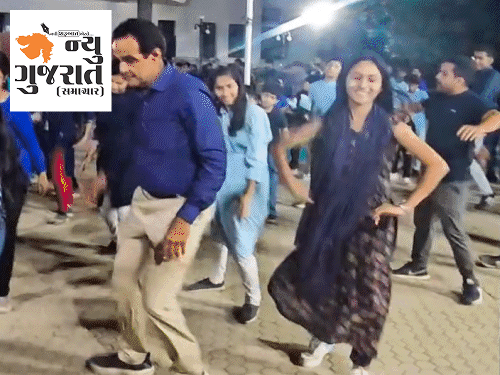 61 વર્ષના ગિરધર કાકાએ ગરબા રમી સો.મીડિયા ગજવ્યું:એક એક લચક એવી કે ભલભલા ફિદા થઈ જાય, કહ્યું-મેં ટ્રેનિંગ નથી લીધી પણ બીજાને ગરબા શીખવુ છું